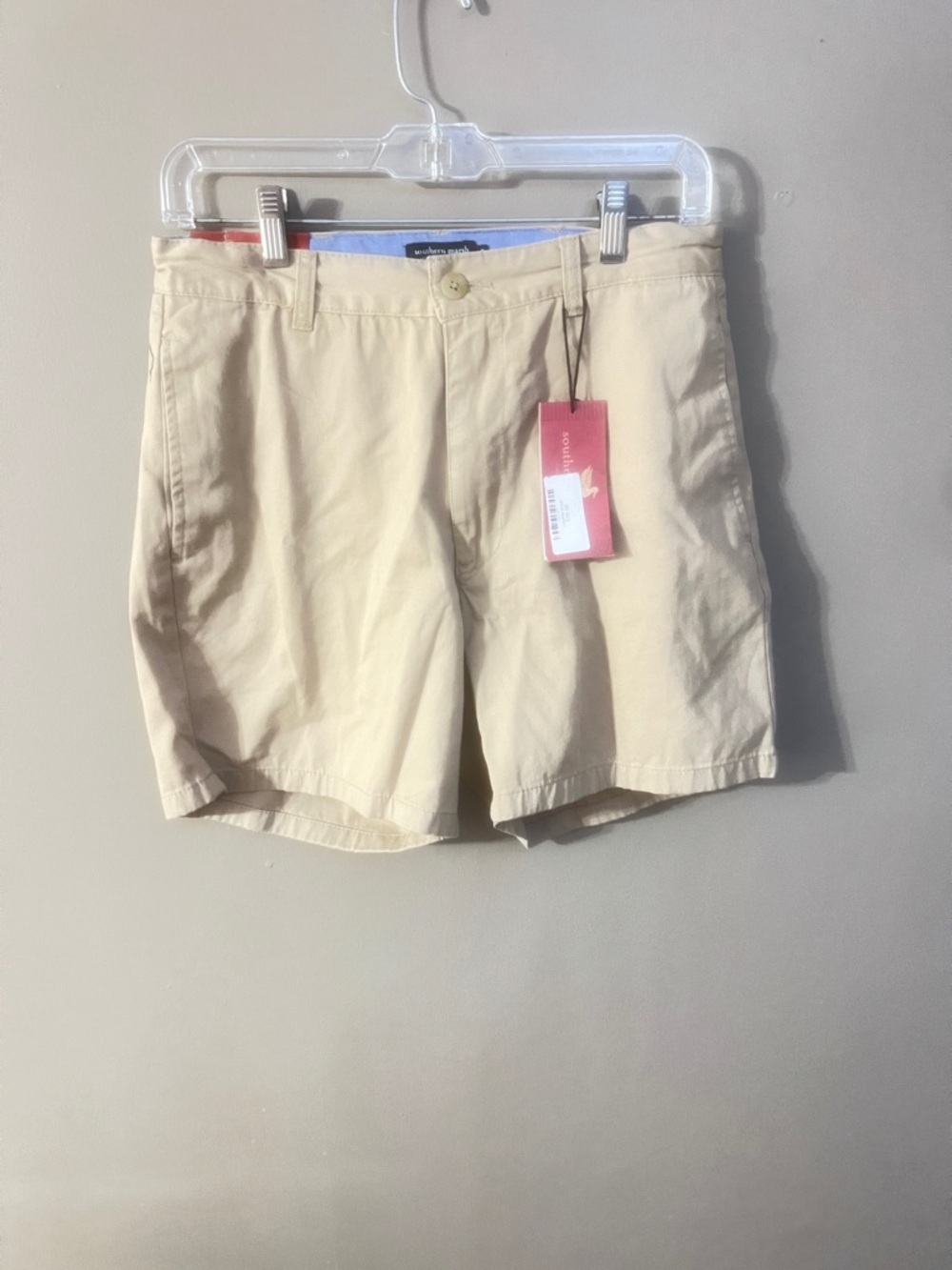 Southern Marsh Men's Khaki Flat Front Shorts